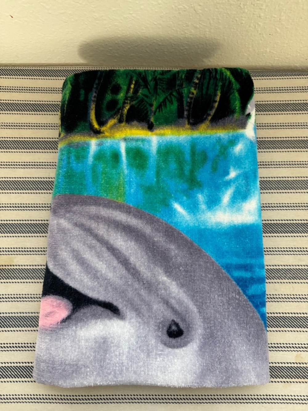 Unbranded Blue & Green Dolphin Beach Towel